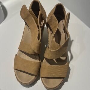 Dr. Scholl's Tan Espadrille Sandals